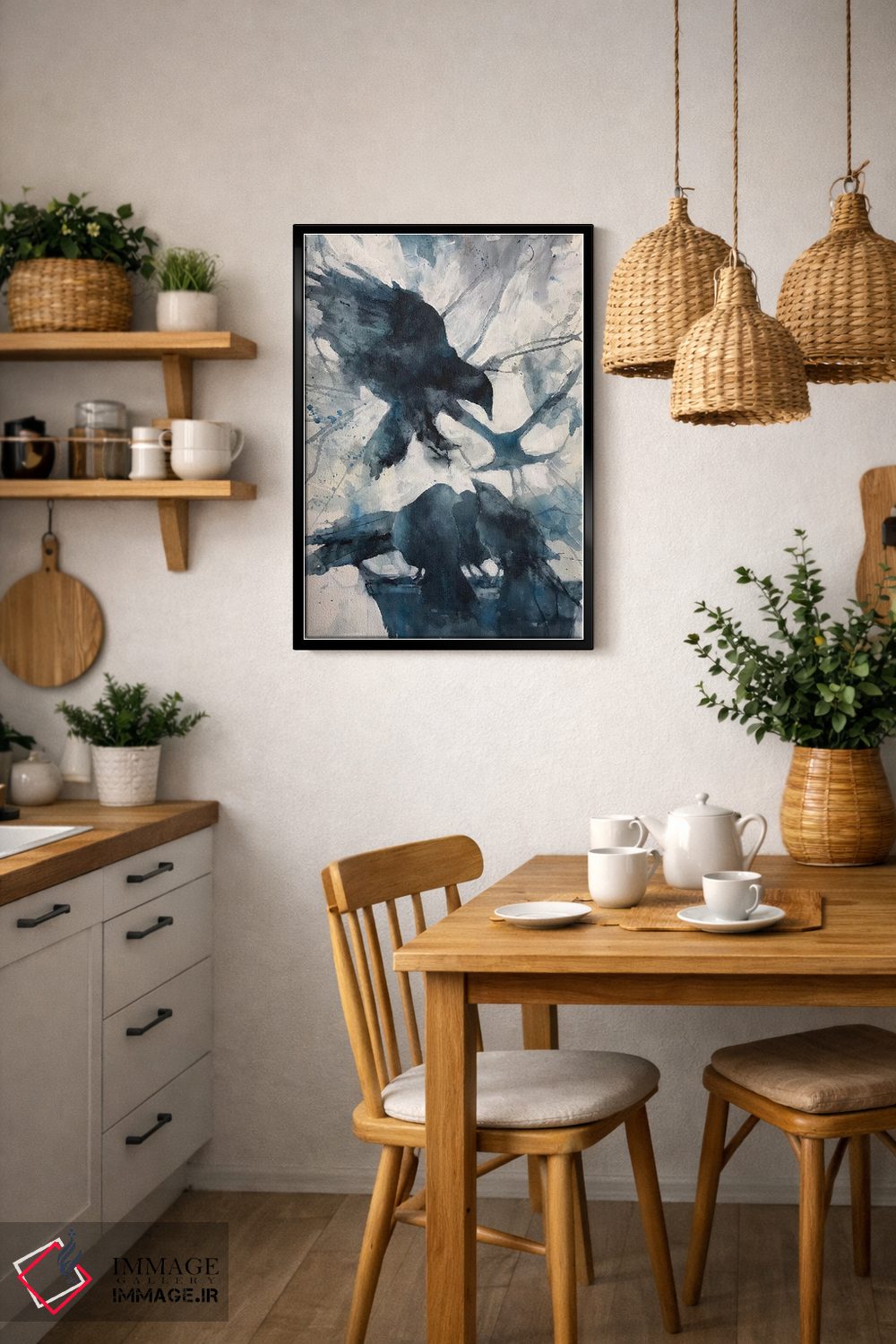 تابلو دکوراتیو پرواز اثر سارا یئومن - D6B