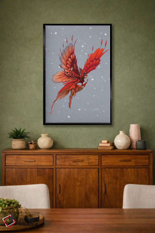 تابلو دکوراتیو پری کارباورال اثر استنلی موریسون - D3B
