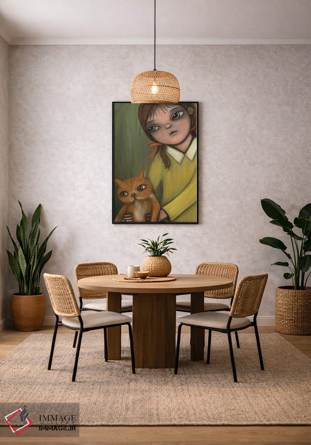 تابلو دکوراتیو مرا حمل کن اثر سیلویا کولاساکو - D5B