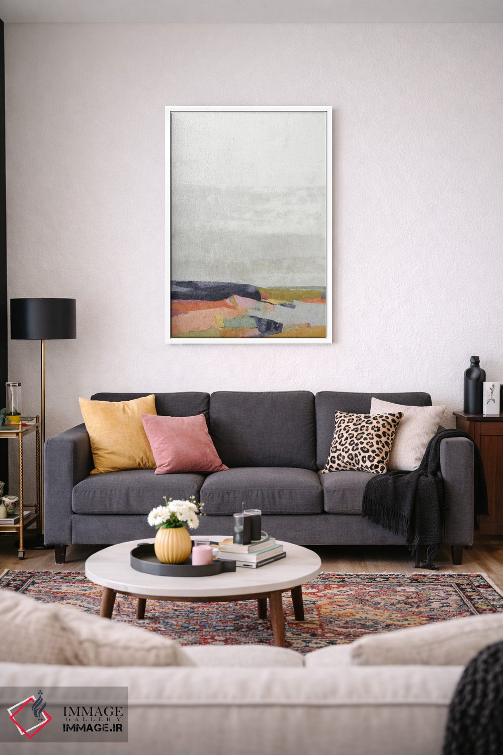 تابلو مینیمال دره بهاری اثر سوزان نیکول - D3W