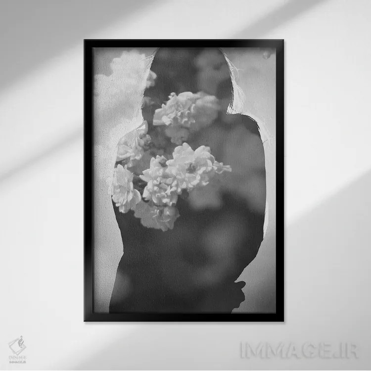 تابلو دکوراتیو اکسپوژر III اثر تیلور آلن - نمای قابدار مشکی