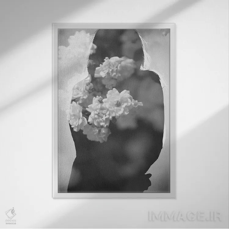تابلو دکوراتیو اکسپوژر III اثر تیلور آلن - نمای قابدار سفید