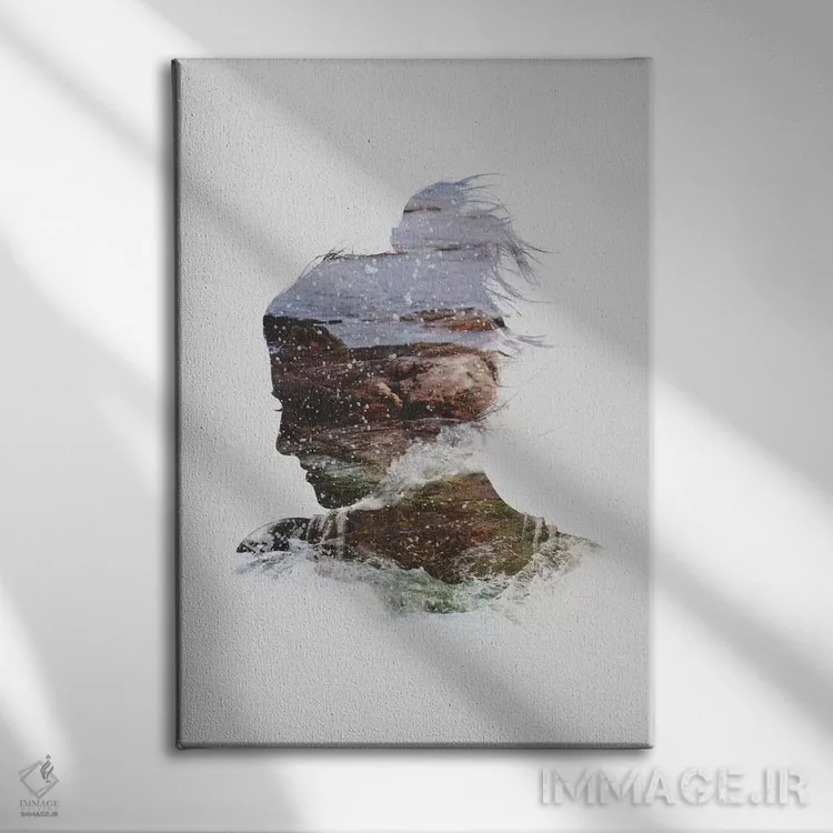 تابلو دکوراتیو سایه نما IV اثر تیلور آلن - نمای روبهرو روی دیوار