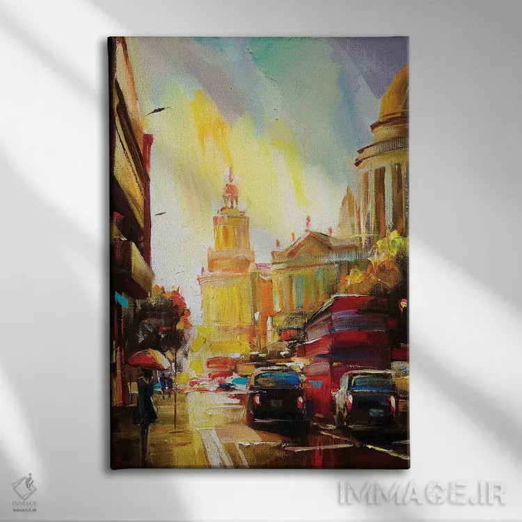 تابلو دکوراتیو بوسه ها برای صبحانه اثر تاتیانا یابلوئد - نمای روبهرو روی دیوار