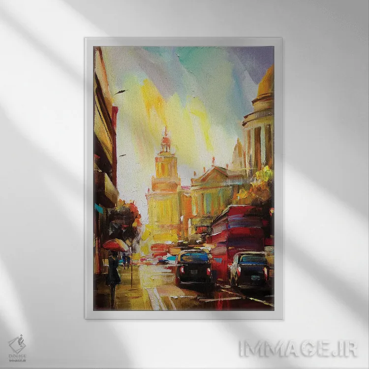 تابلو دکوراتیو بوسه ها برای صبحانه اثر تاتیانا یابلوئد - نمای قابدار سفید