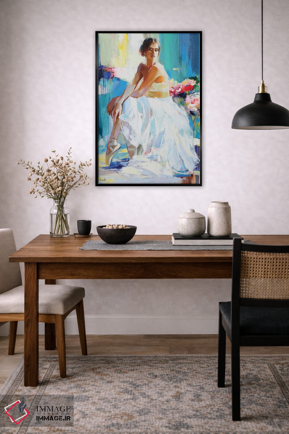 تابلو دکوراتیو غریبه بی نقص اثر تاتیانا یابلوئد - D6B