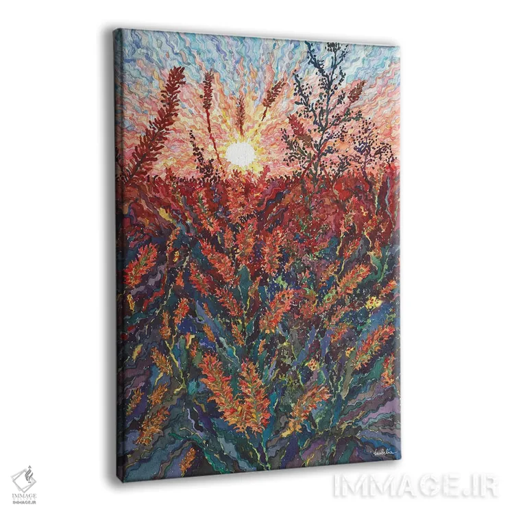 تابلو دکوراتیو چمن رونده اثر تانبلیا - نمای پرسپکتیو محصول