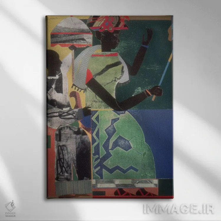 تابلو کلاسیک شی با اثر رومر بیردن - نمای روبهرو روی دیوار
