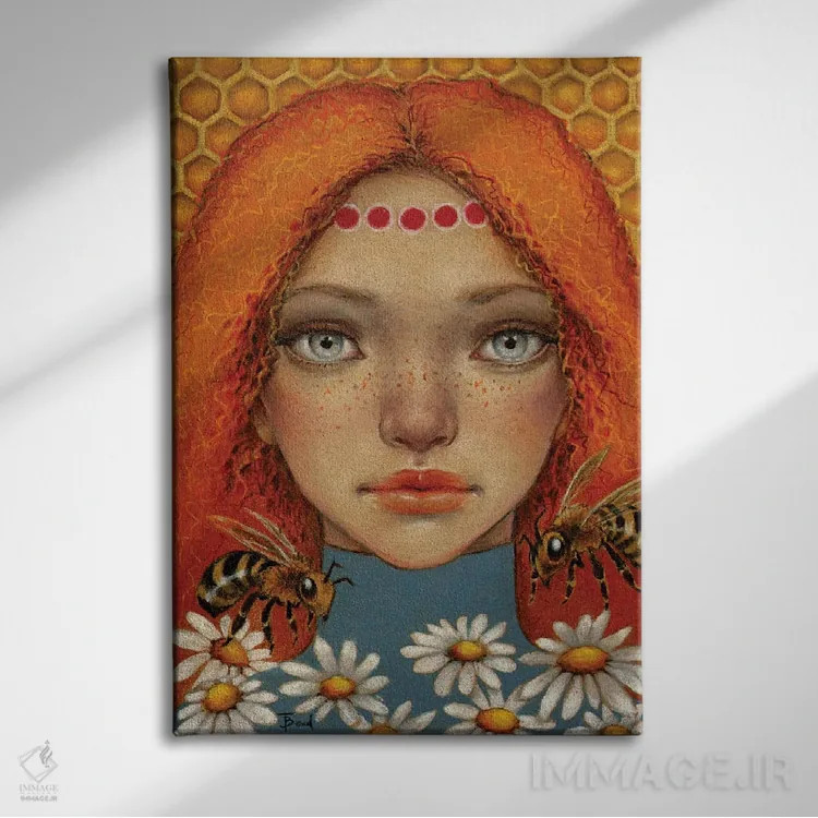 تابلو دکوراتیو حرکت اثر تانیا باند - نمای روبهرو روی دیوار