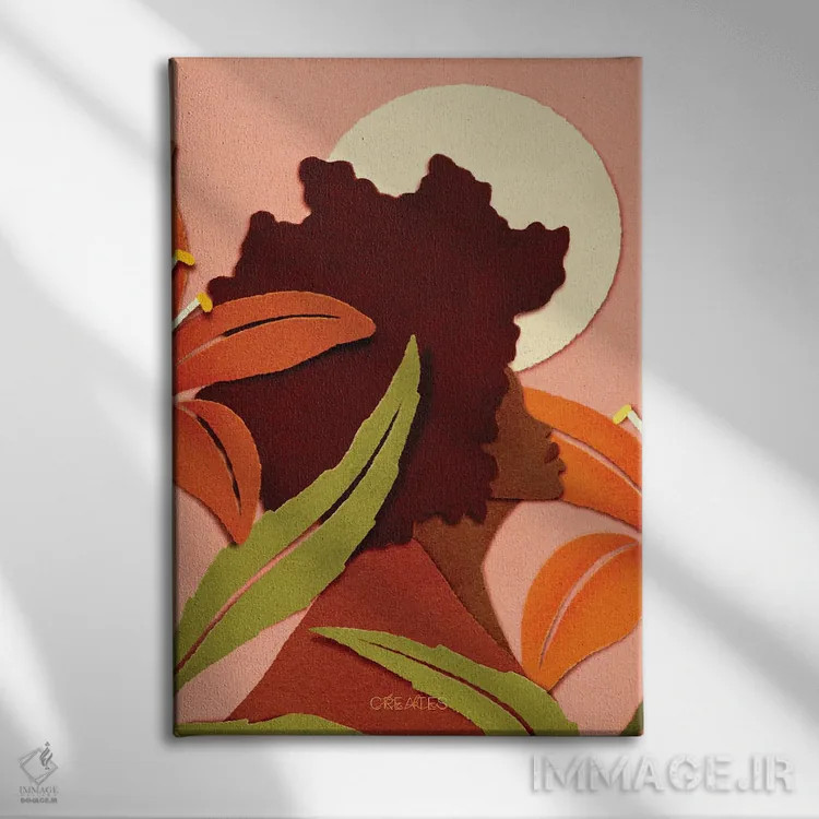 تابلو دکوراتیو رو به سوی تو اثر تاکو کریتس - نمای روبهرو روی دیوار