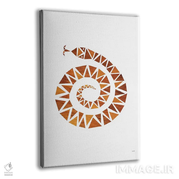 تابلو مدرن مار اثر توماس دیزاین - نمای پرسپکتیو محصول