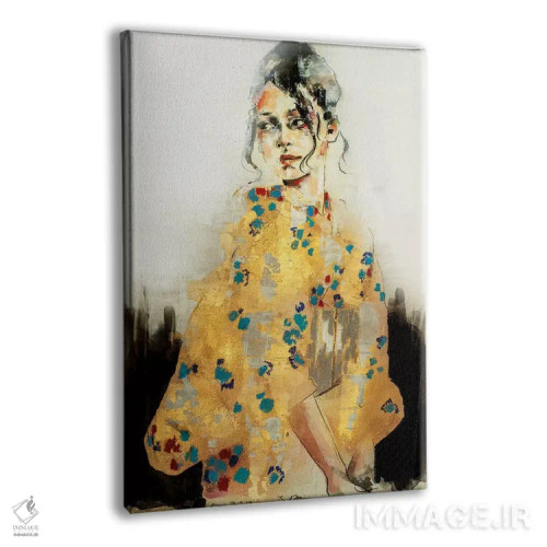 تابلو دکوراتیو کیمون اثر توماس دونالدسون - نمای پرسپکتیو محصول