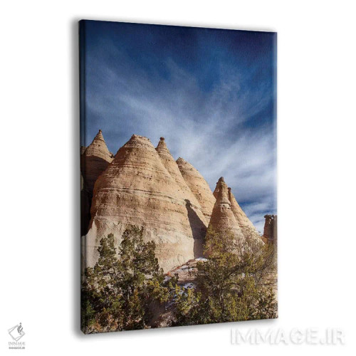 تابلو دکوراتیو New Mexico, Cochiti, Tent Rocks Monument,آمریکا، نیومکزیکو، کو… اثر تری اگرز - نمای پرسپکتیو محصول