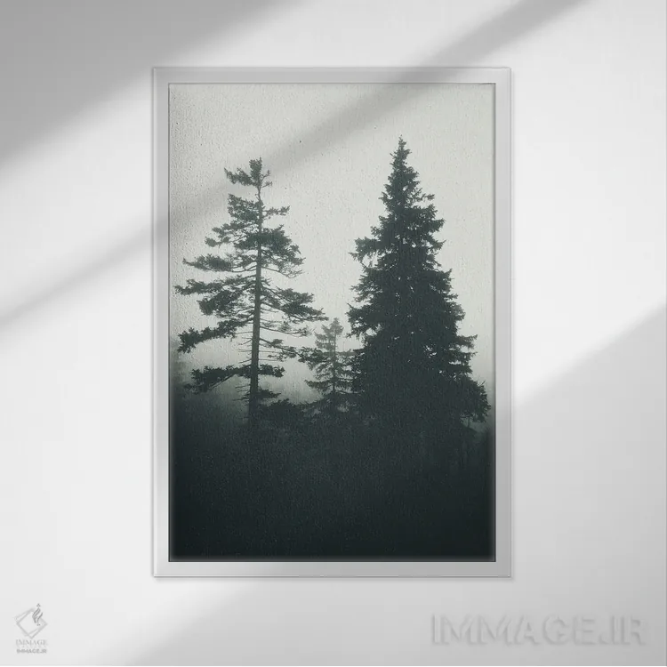 تابلو دکوراتیو نوستالژی، عشق من اثر توردیس کیما - نمای قابدار سفید