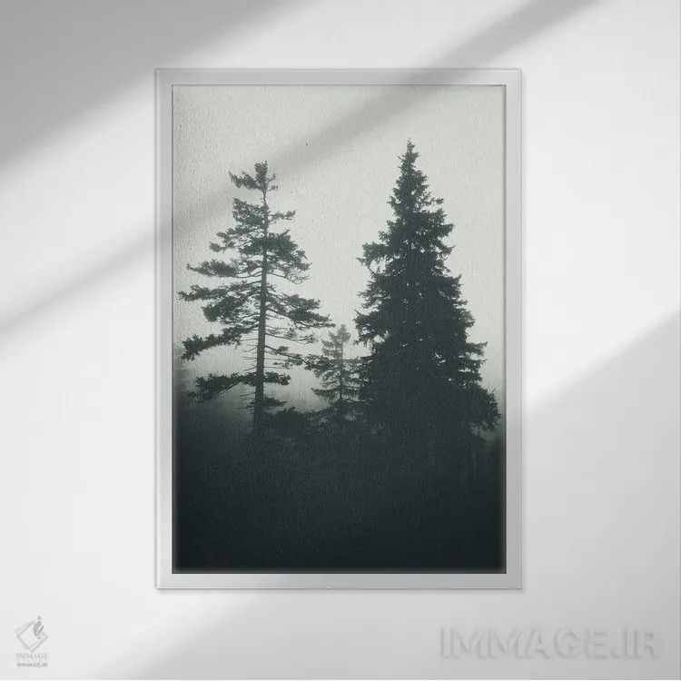تابلو دکوراتیو نوستالژی، عشق من اثر توردیس کیما - نمای قابدار سفید