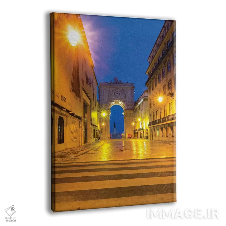 تابلو دکوراتیو Lisbon. Entrance of Praca Do Comercio,پرتغال، لیسبون. ورودی پر… اثر تری اگرز - نمای پرسپکتیو محصول