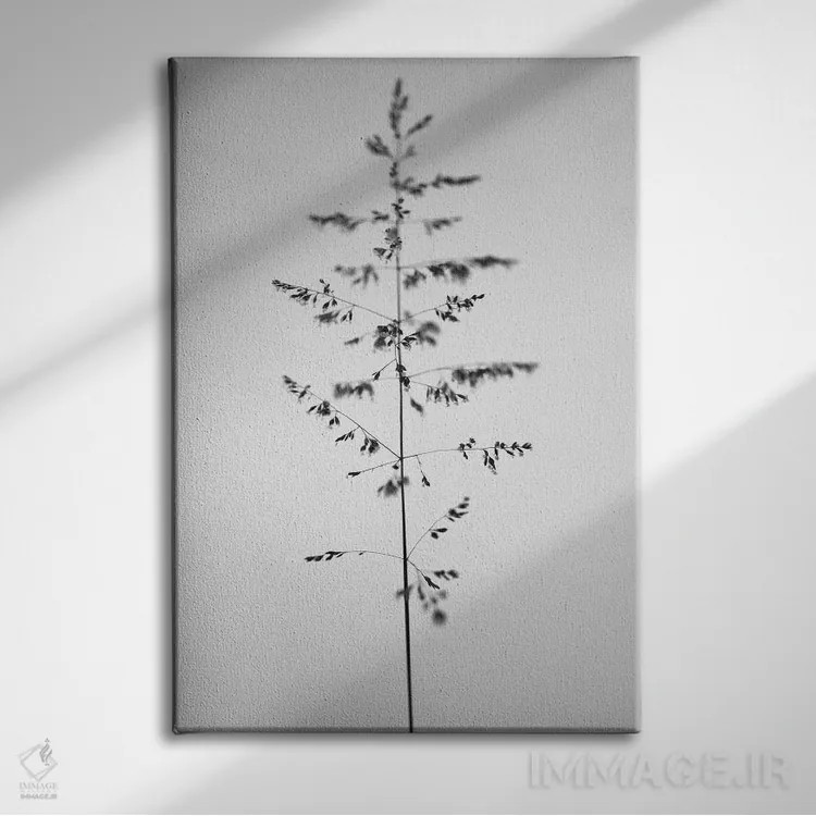 تابلو دکوراتیو در میان گل ها بیست و چهار اثر تیس آلبرس - نمای روبهرو روی دیوار