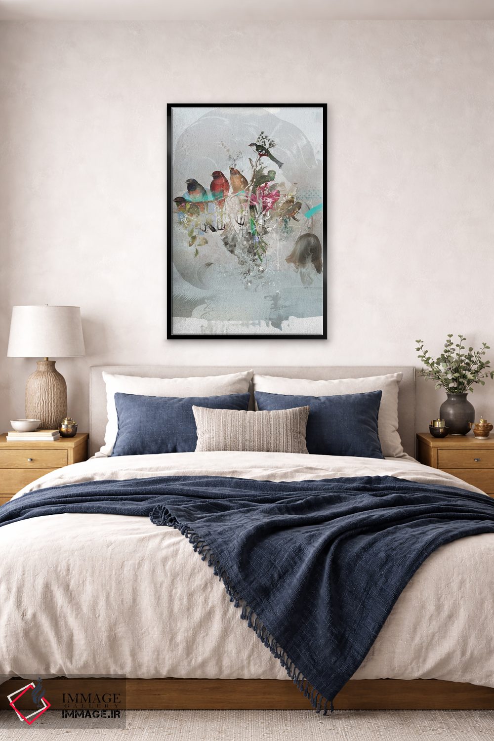 تابلو انتزاعی روی یک خط اثر تیس آلبرس - D6B