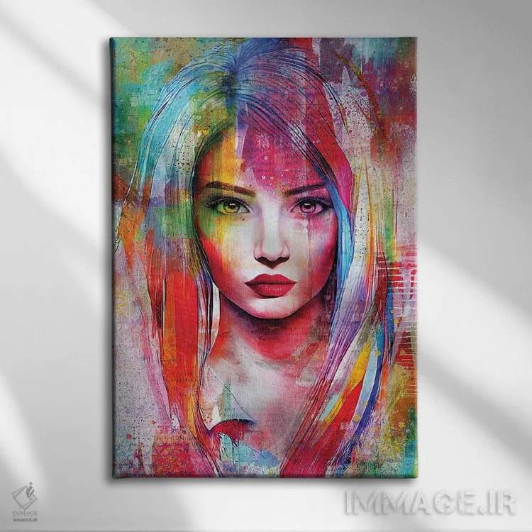 تابلو دکوراتیو خاطرات ۲ اثر آرتنی یو - نمای روبهرو روی دیوار