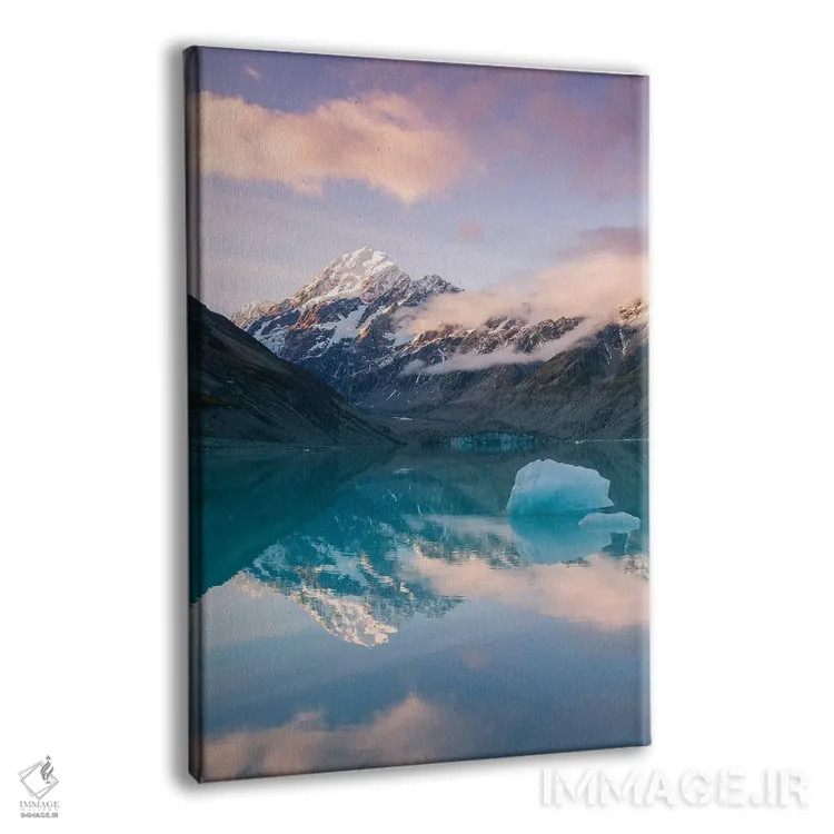 تابلو دکوراتیو New Zealand,بازتاب های کوه کوک، نیوزیلند اثر ماتئو کولومبو - نمای پرسپکتیو محصول