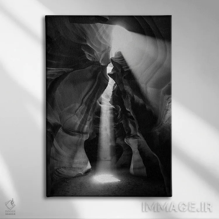 تابلو دکوراتیو دره آنتلوپ اثر ماتئو کولومبو - نمای روبهرو روی دیوار
