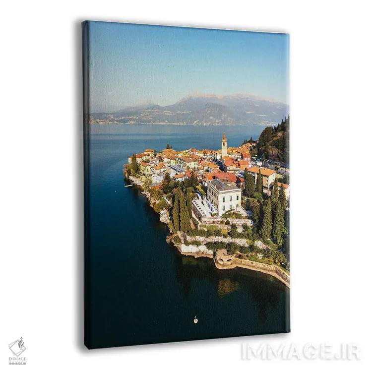 تابلو دکوراتیو Lake Como, Italy,یک روز در وارنا، دریاچه کومو، ایتالیا اثر ماتئو کولومبو - نمای پرسپکتیو محصول