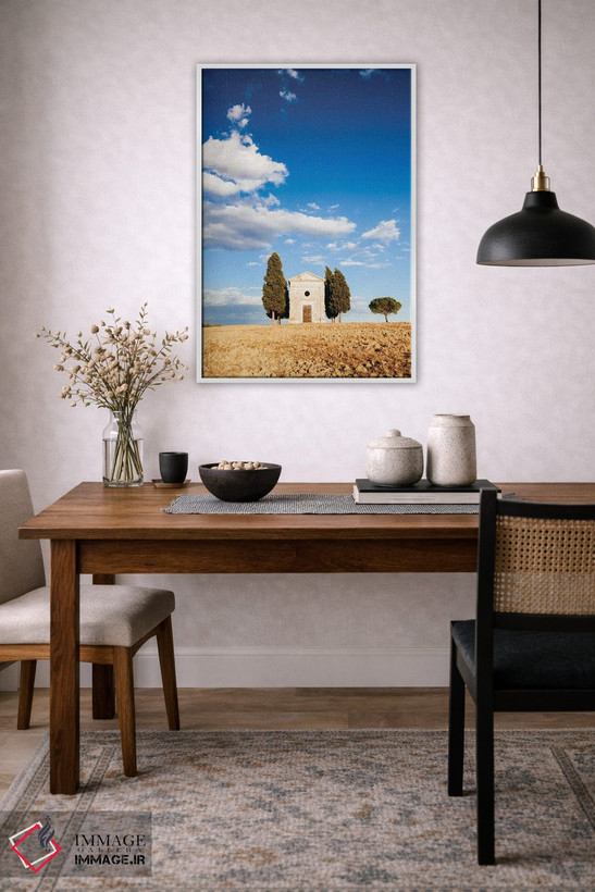 تابلو دکوراتیو Val d'Orcia, Tuscany, Italy,کلیسای ویتالتا ، والدورچیا، ت… اثر ماتئو کولومبو - D5W