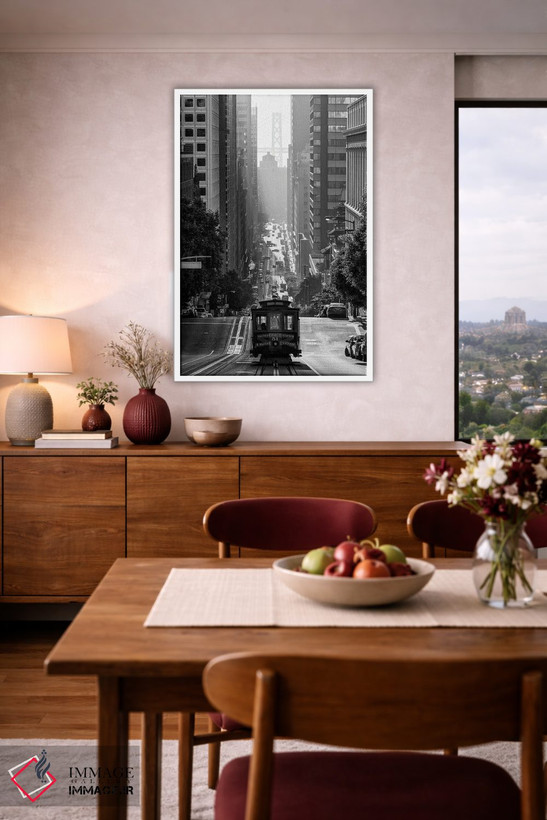 تابلو دکوراتیو خیابان کالیفرنیا اثر ماتئو کولومبو - D3W