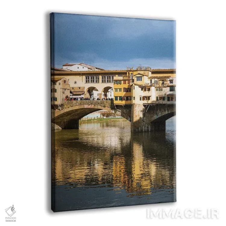 تابلو دکوراتیو Florence I,پونته وکیو، فلورانس I اثر ماتئو کولومبو - نمای پرسپکتیو محصول