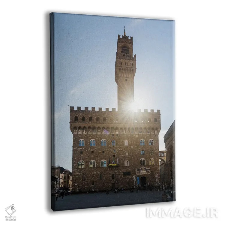 تابلو دکوراتیو Florence, Italy,پالازو وکیو، فلورانس، ایتالیا اثر ماتئو کولومبو - نمای پرسپکتیو محصول