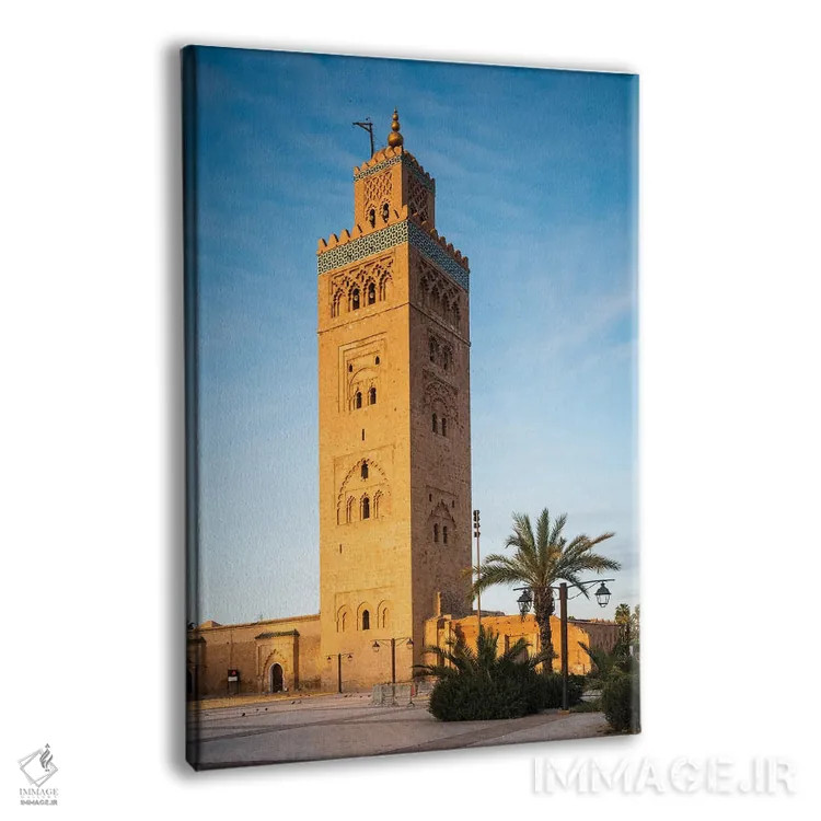تابلو دکوراتیو Morocco II,طلوع خورشید در مسجد، مراکش II اثر ماتئو کولومبو - نمای پرسپکتیو محصول