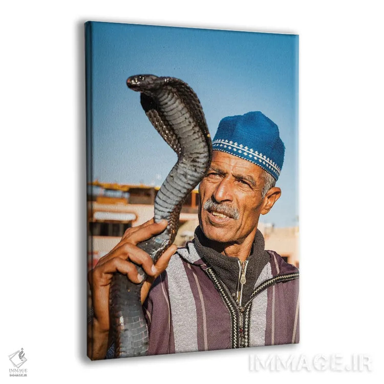 تابلو دکوراتیو Morocco II,مارگیر، مراکش II اثر ماتئو کولومبو - نمای پرسپکتیو محصول