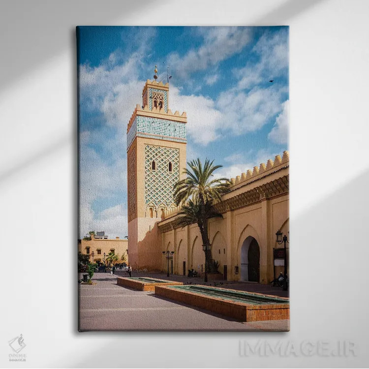 تابلو دکوراتیو Morocco,مراکش، مراکش اثر ماتئو کولومبو - نمای روبهرو روی دیوار