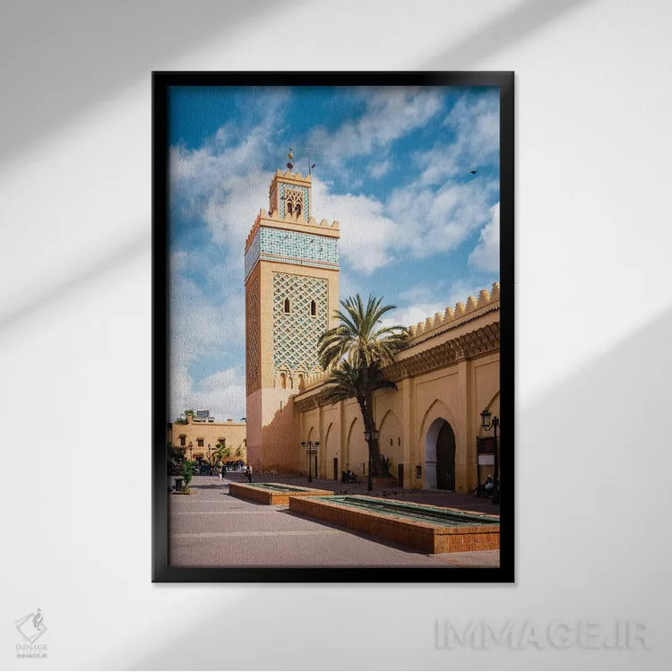 تابلو دکوراتیو Morocco,مراکش، مراکش اثر ماتئو کولومبو - نمای قابدار مشکی