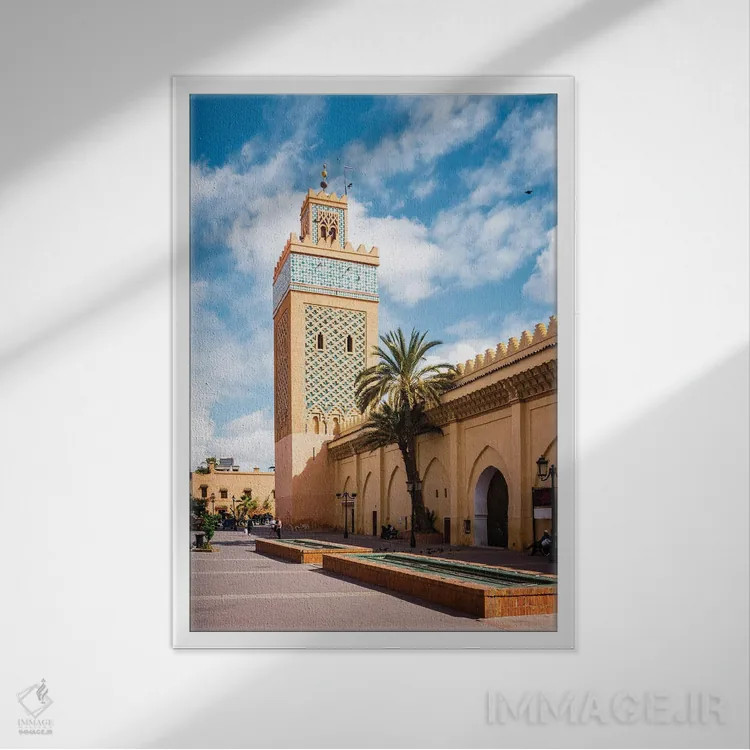 تابلو دکوراتیو Morocco,مراکش، مراکش اثر ماتئو کولومبو - نمای قابدار سفید