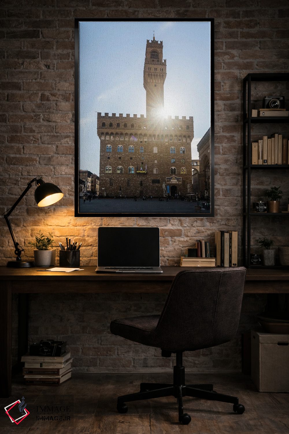 تابلو دکوراتیو Florence, Italy,پالازو وکیو، فلورانس، ایتالیا اثر ماتئو کولومبو - D4B