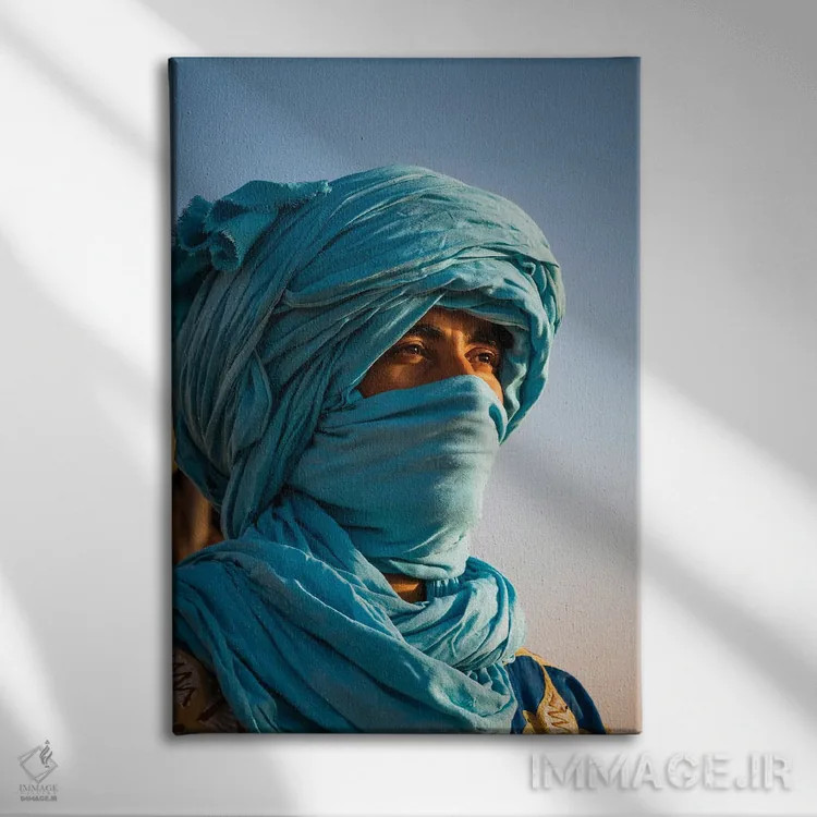 تابلو دکوراتیو Morocco,بربر، مراکش اثر ماتئو کولومبو - نمای روبهرو روی دیوار