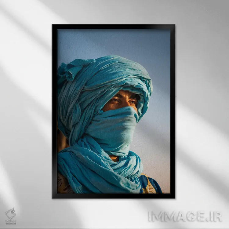تابلو دکوراتیو Morocco,بربر، مراکش اثر ماتئو کولومبو - نمای قابدار مشکی