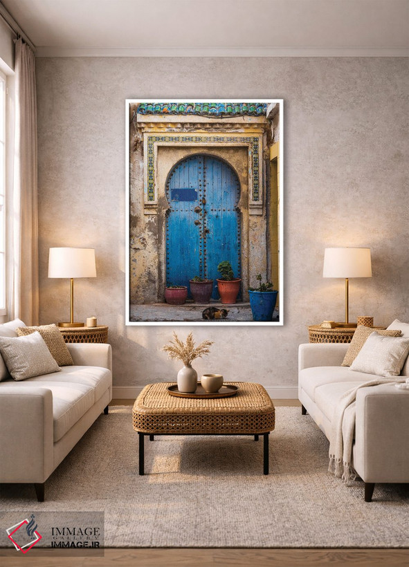 تابلو دکوراتیو Morocco,در مباوره، مراکش اثر ماتئو کولومبو - D1W