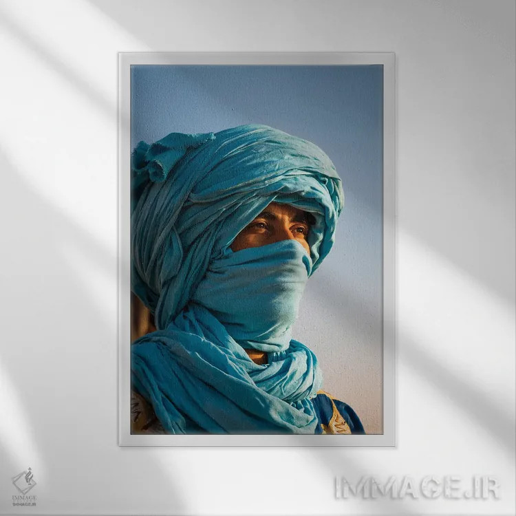 تابلو دکوراتیو Morocco,بربر، مراکش اثر ماتئو کولومبو - نمای قابدار سفید