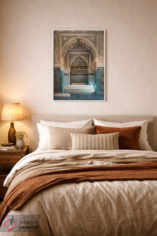 تابلو دکوراتیو معماری مراکشی اثر ماتئو کولومبو - D5W