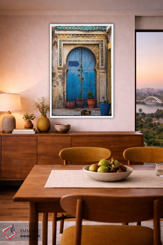 تابلو دکوراتیو Morocco,در مباوره، مراکش اثر ماتئو کولومبو - D6W