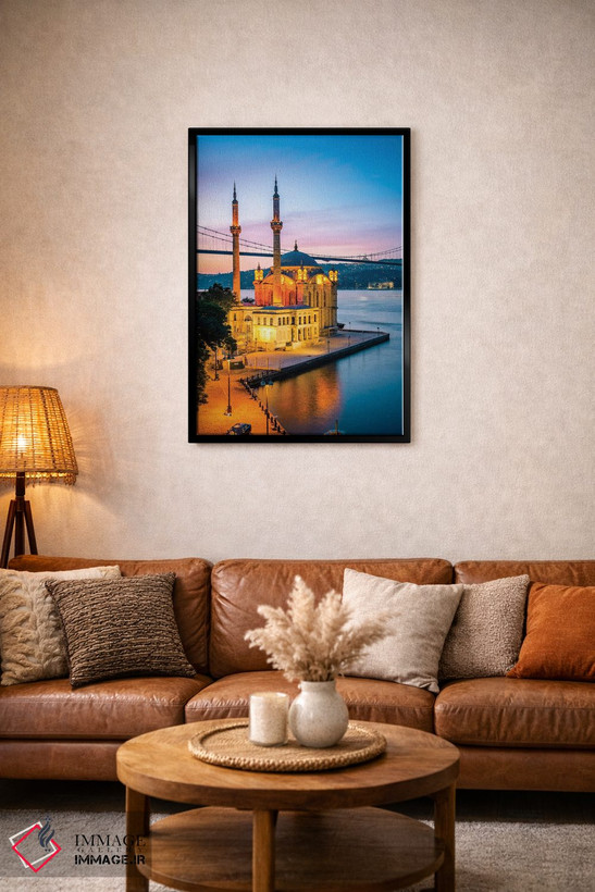 تابلو دکوراتیو Istanbul Ii,مسجد اورتاکوی بر بسفر، استانبول II اثر ماتئو کولومبو - D4B