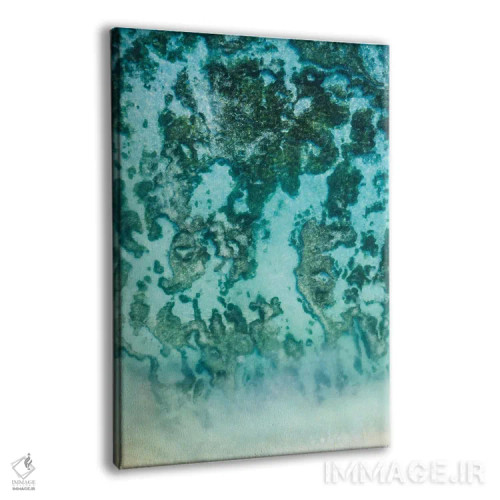 تابلو دکوراتیو Abstract Nature, Seychelles,نمای هوایی صخره دریایی، طبیعت… اثر ماتئو کولومبو - نمای پرسپکتیو محصول