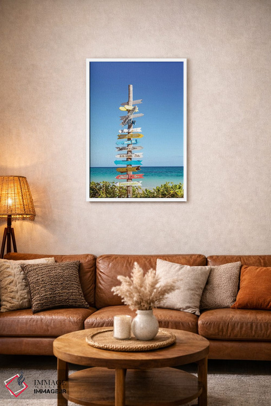 تابلو دکوراتیو Tulum, Mexico,تابلوهای فاصله روی ساحل، تولوم، مکزیک اثر ماتئو کولومبو - D1W
