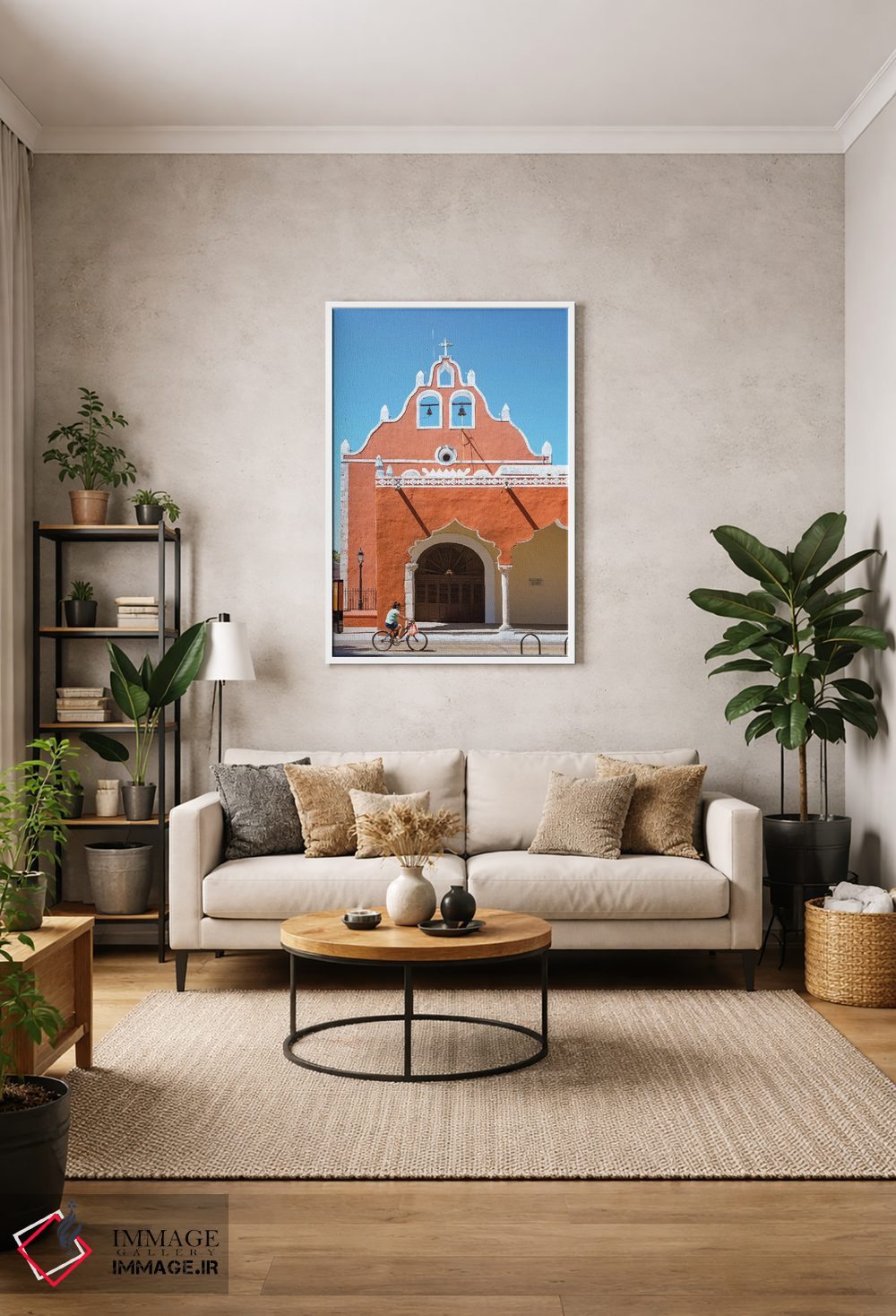 تابلو دکوراتیو Valladolid, Yucatan, Mexico,کلیسای لا کاندلاریا، وایادولی… اثر ماتئو کولومبو - D1W