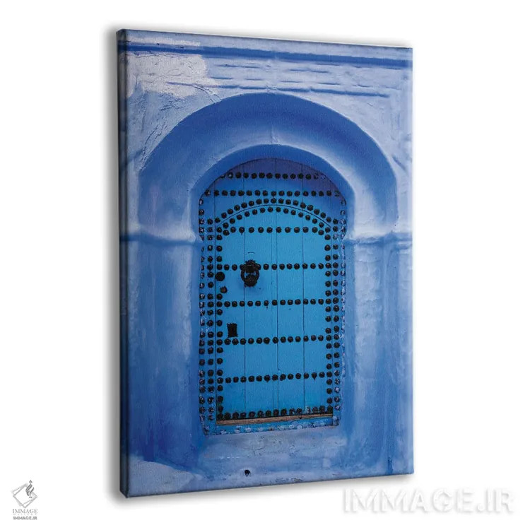 تابلو دکوراتیو Morocco,در آبی در شفشاون، مراکش اثر ماتئو کولومبو - نمای پرسپکتیو محصول