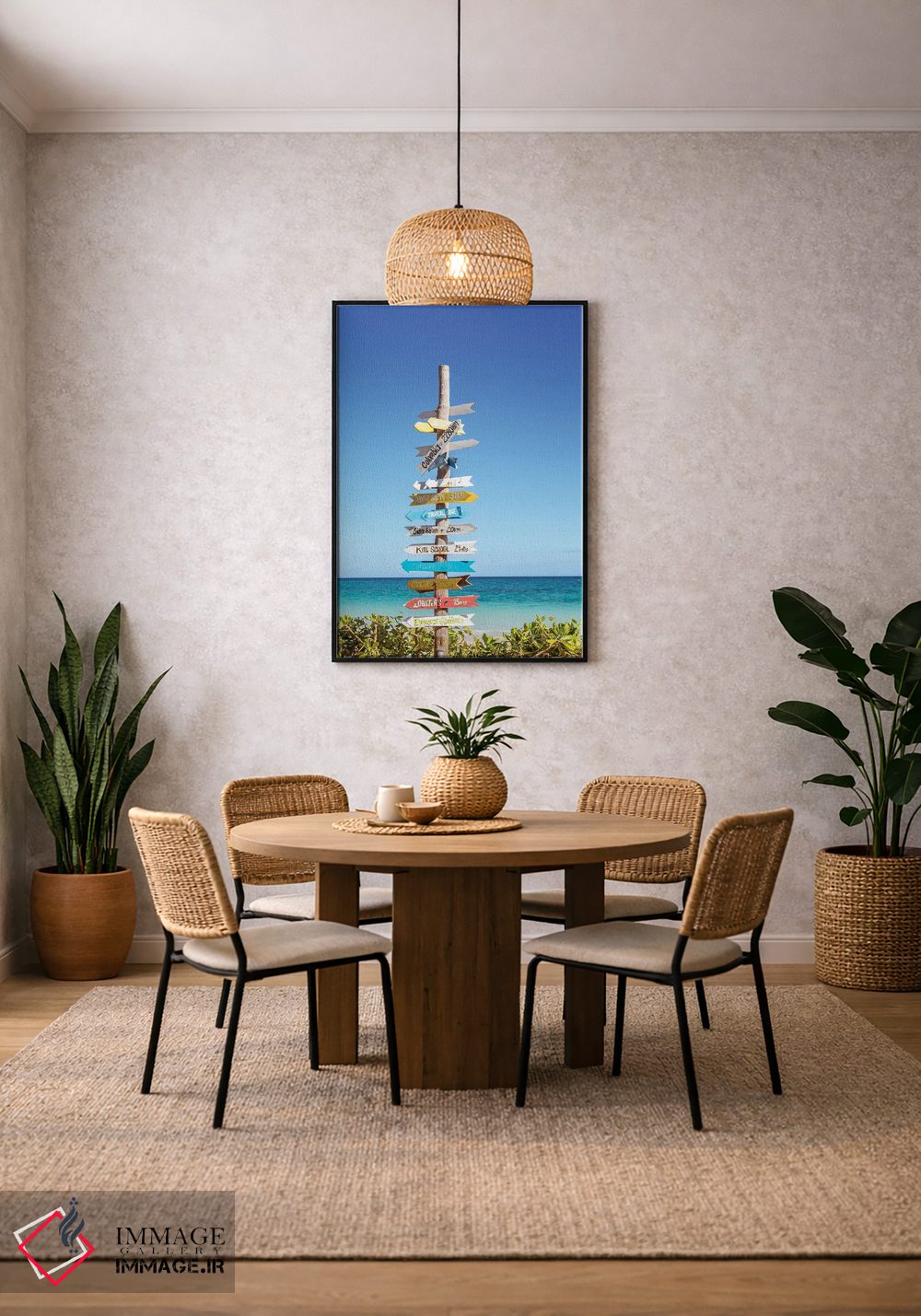تابلو دکوراتیو Tulum, Mexico,تابلوهای فاصله روی ساحل، تولوم، مکزیک اثر ماتئو کولومبو - D5B