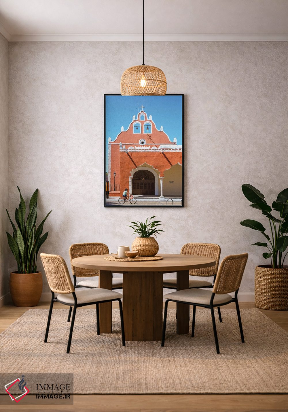 تابلو دکوراتیو Valladolid, Yucatan, Mexico,کلیسای لا کاندلاریا، وایادولی… اثر ماتئو کولومبو - D5B