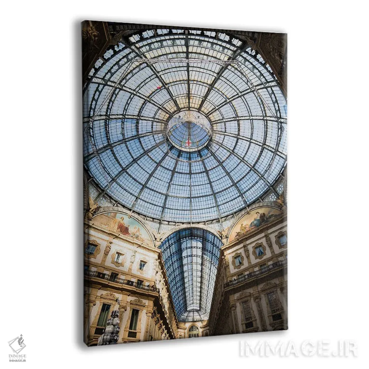 تابلو دکوراتیو Milan, Italy,گالری ویتوریو امانوئل دوم، میلان، ایتالیا اثر ماتئو کولومبو - نمای پرسپکتیو محصول